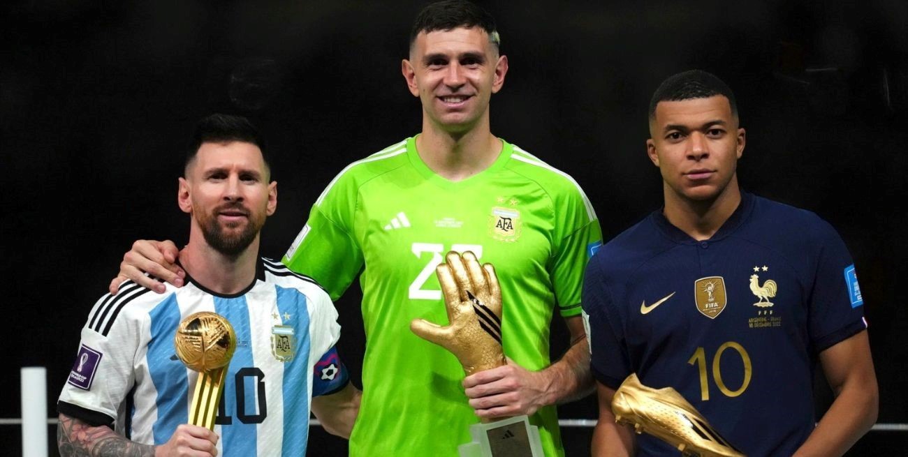 El presidente de la UEFA criticó a Messi y al "Dibu" Martínez 