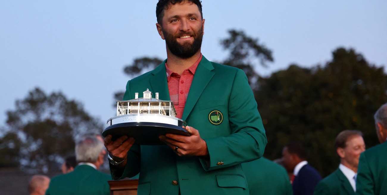 El español Jon Rahm ganó el Masters de Augusta
