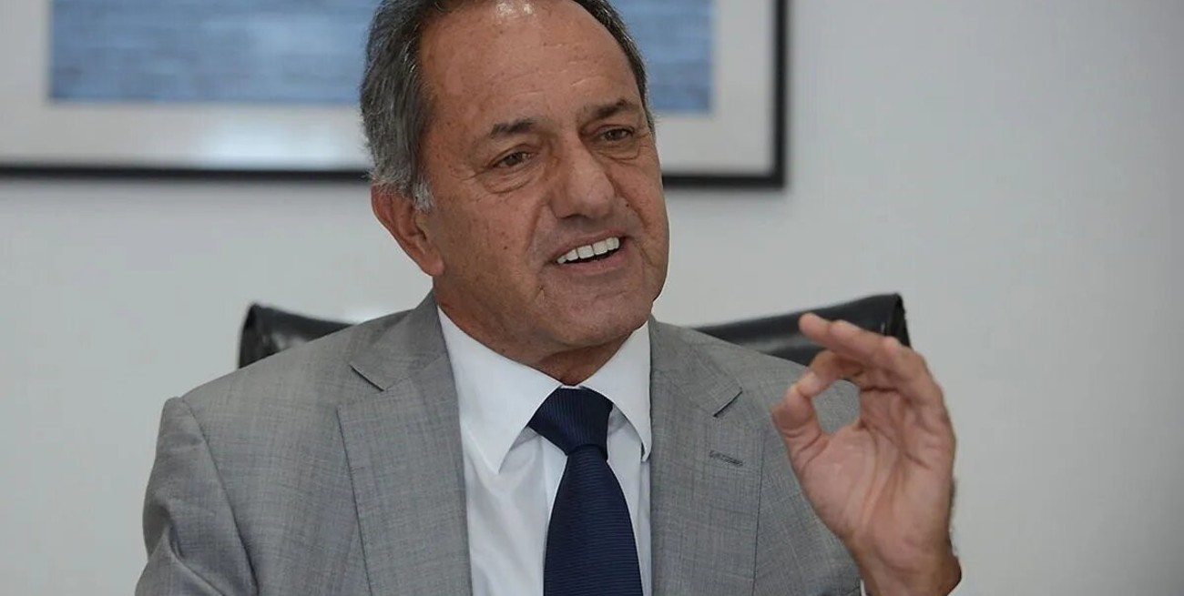 Daniel Scioli visita Santa Fe y mantendrá una reunión con Perotti
