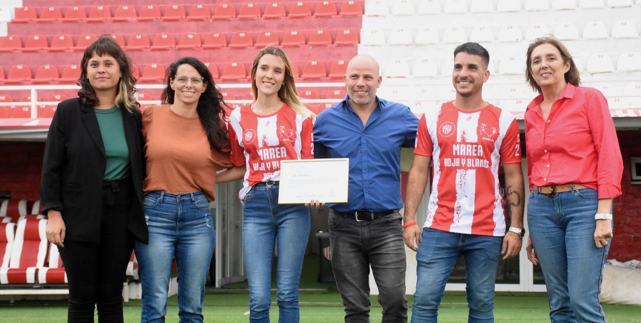 Unión presentó el maratón marea roja y blanca