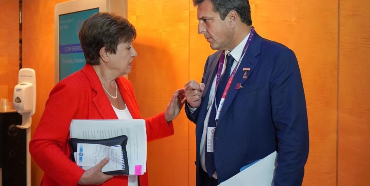 Georgieva reconoció el impacto de la sequía en la Argentina y destacó el compromiso para cumplir las metas