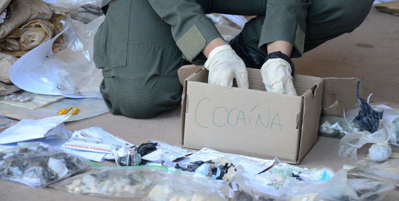 Quemaron más de 60 kilos de droga en Venado Tuerto 