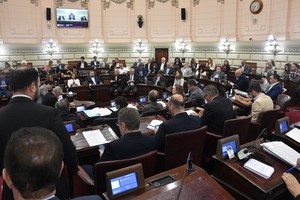 La Legislatura santafesina aprobó los pliegos este jueves. Crédito: Mauricio Garín