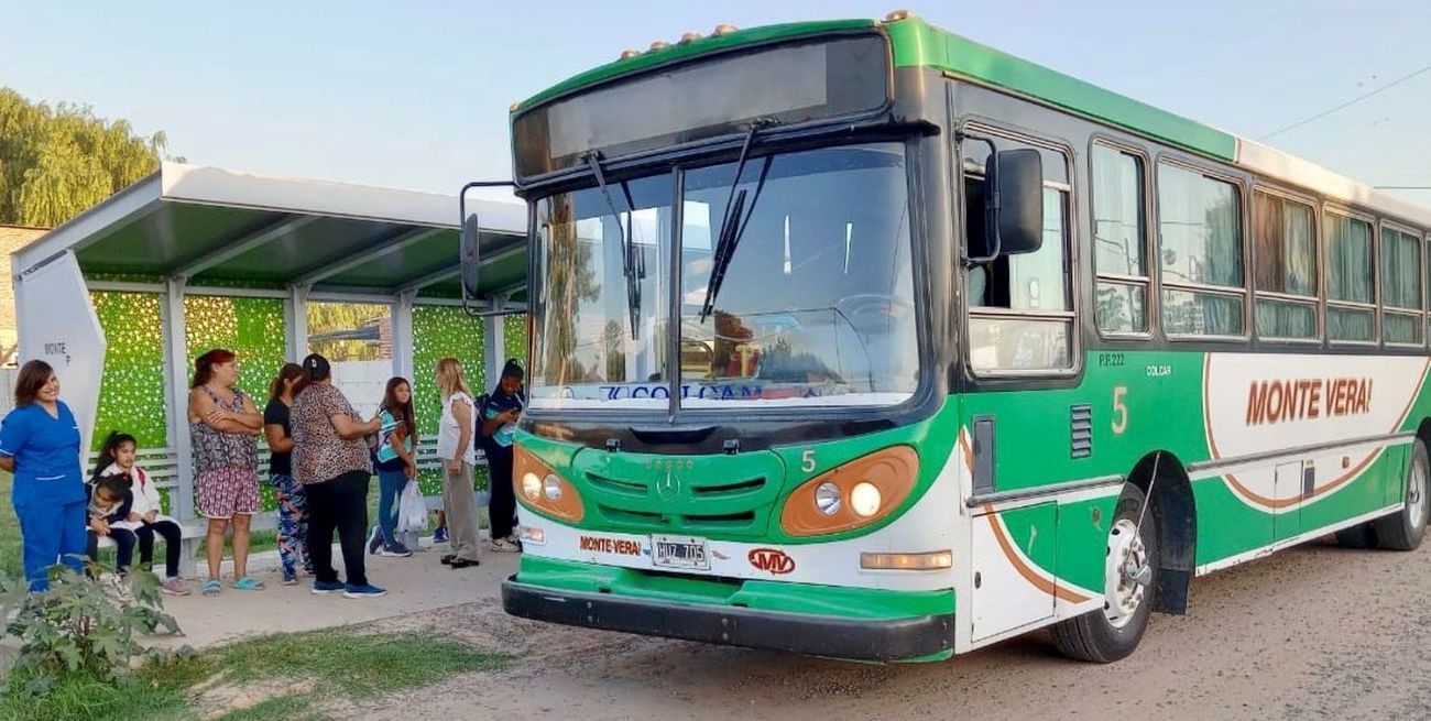 En Monte Vera, habrá transporte educativo gratuito para garantizar el acceso a las aulas