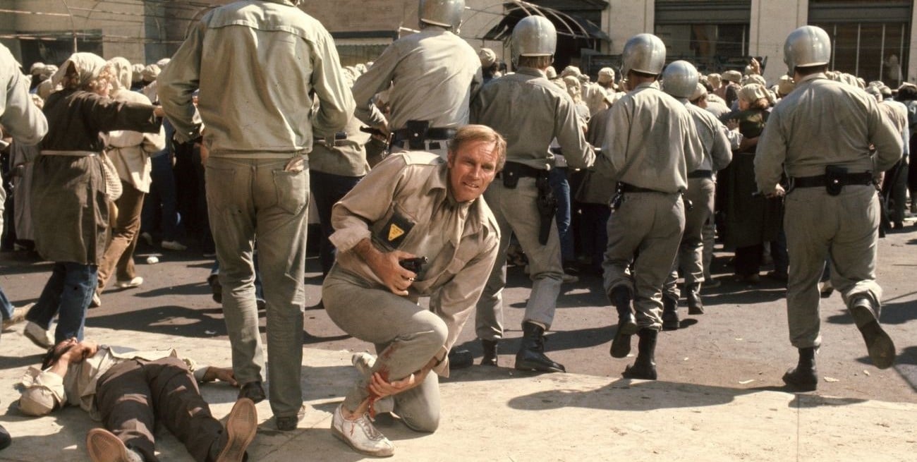 "Soylent Green": Charlton Heston contra el hambre y la sobrepoblación 
