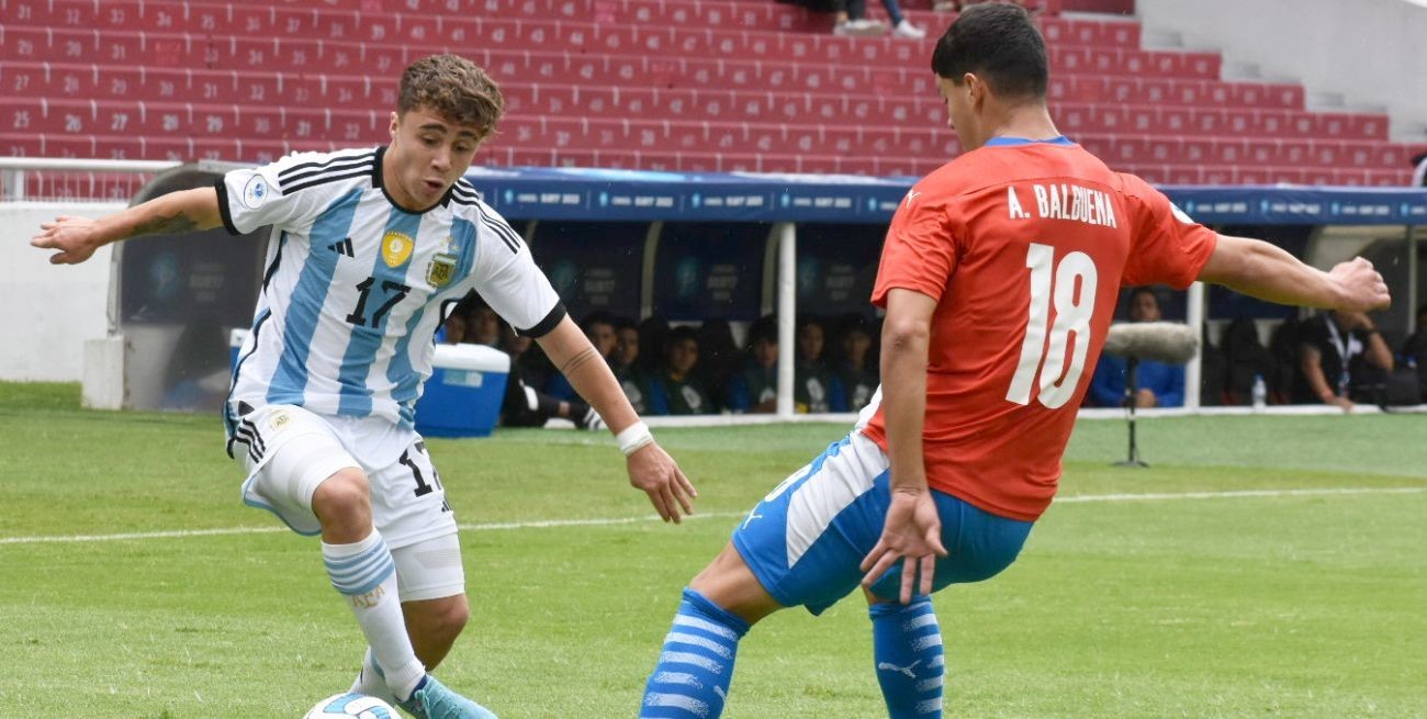 Sub 17: Argentina igualó con Paraguay y, con el triunfo de Venezuela, clasificó al Mundial