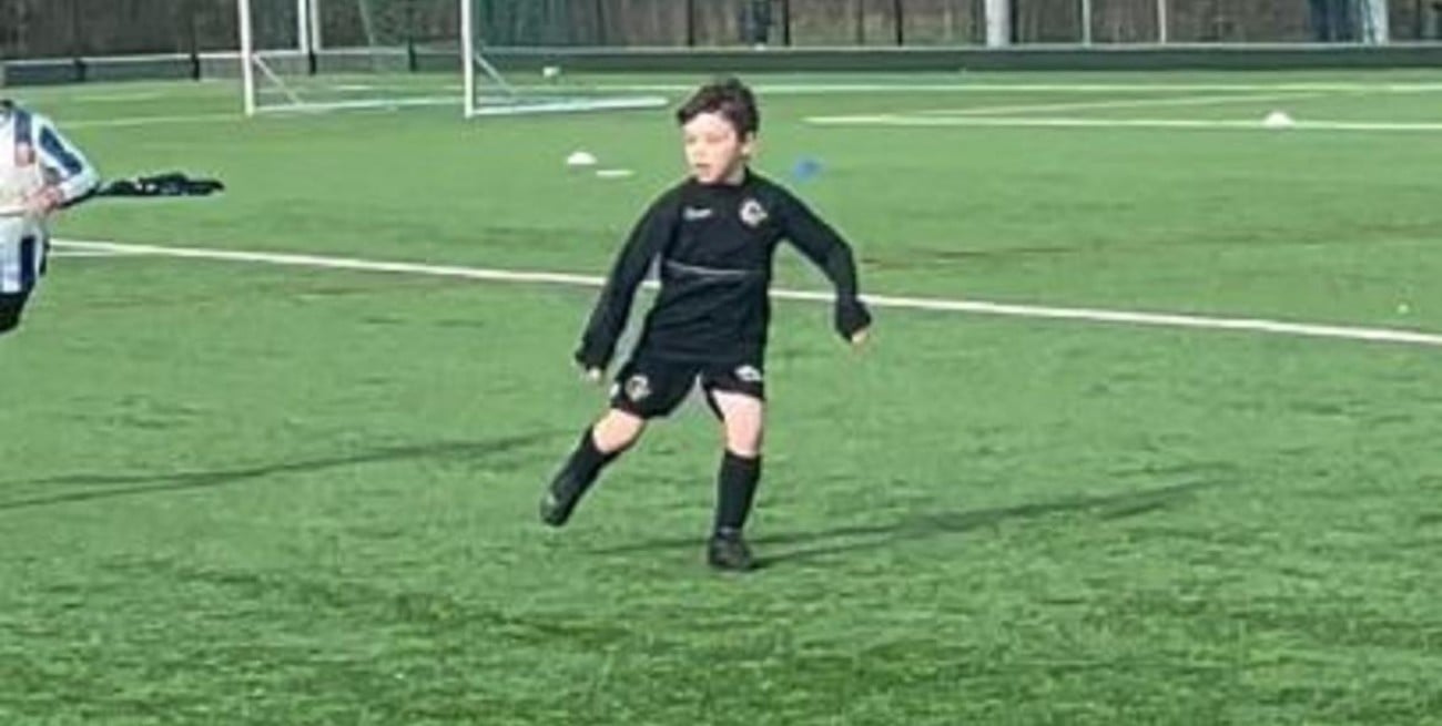 No es Mateo Messi: quién es el niño que se volvió viral por su habilidad