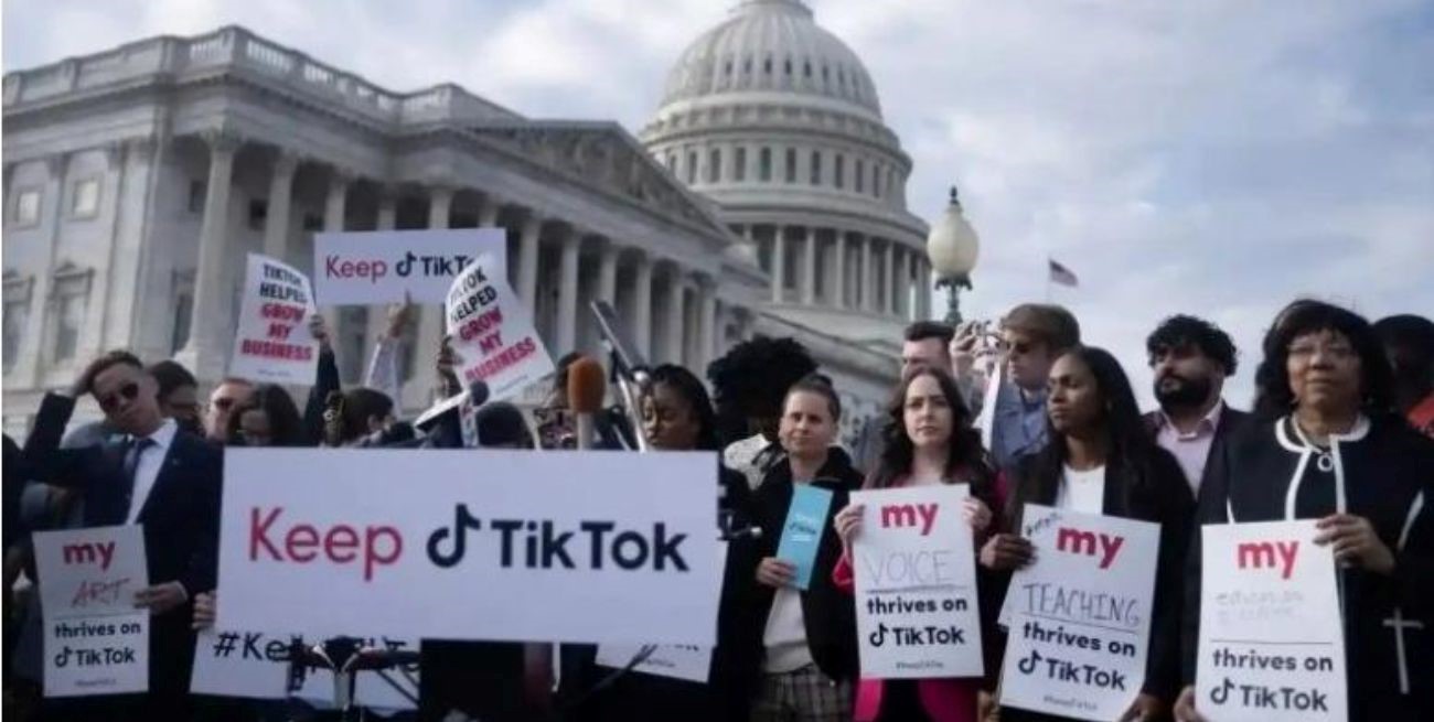 Ola de protestas en Estados Unidos tras la prohibición de TikTok en Montana 