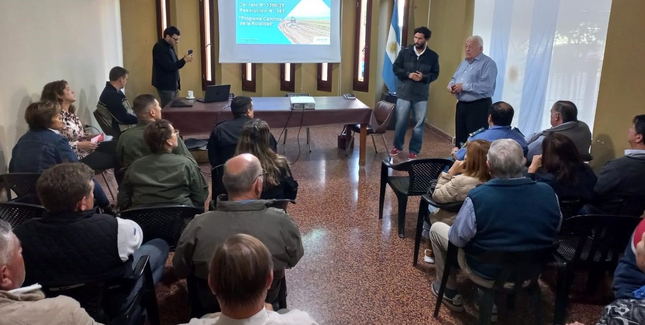 Impulsan la llegada del programa Caminos de la Ruralidad a Vera