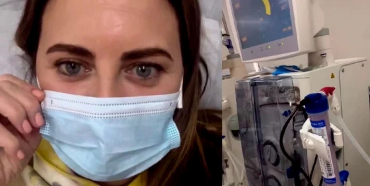 Silvina Luna compartió su rutina de diálisis: "Sin esta máquina no viviría" 