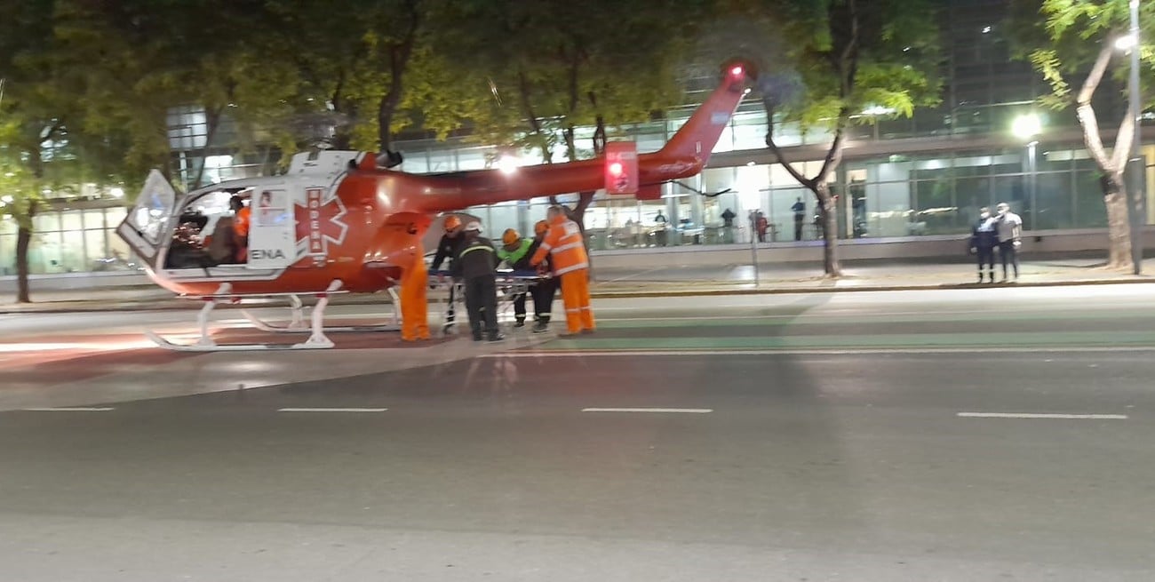 Falleció el joven de Armstrong que fue trasladado en helicóptero sanitario al HECA