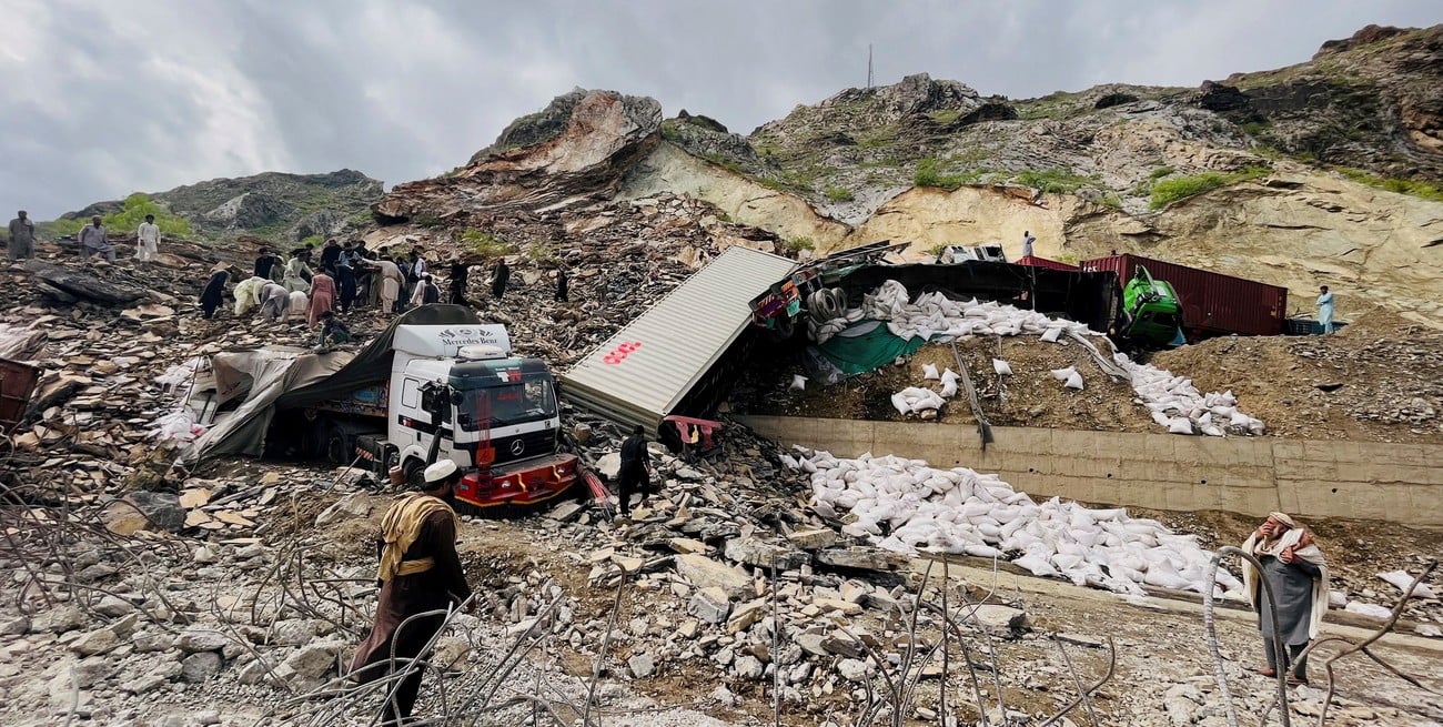 Un deslave dejó ocho muertos en frontera entre Afganistán y Pakistán