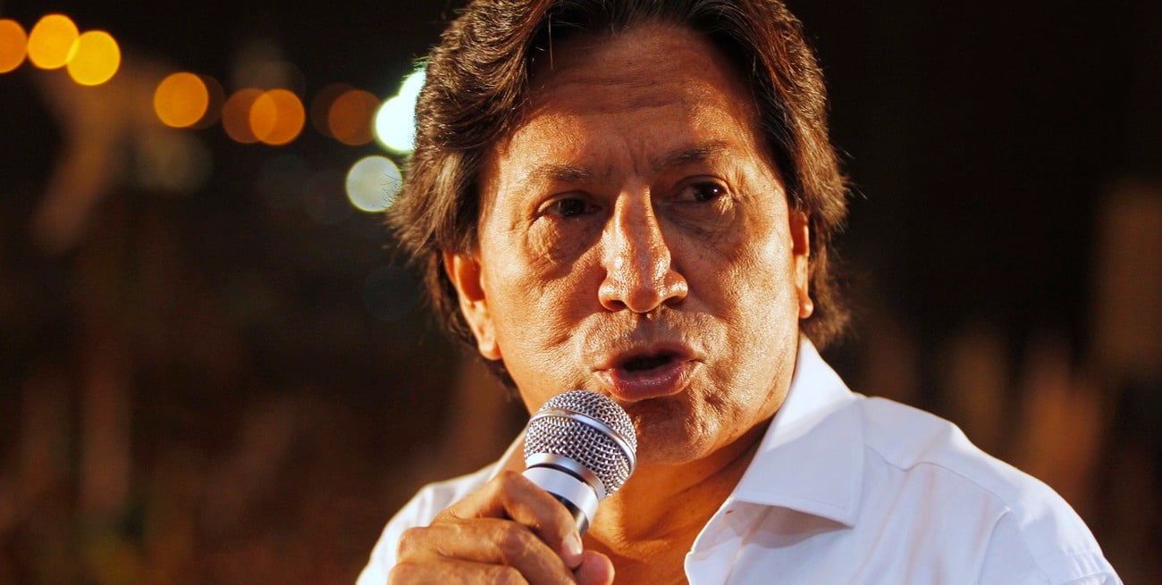 El expresidente peruano, Alejandro Toledo se entregó en Estados Unidos