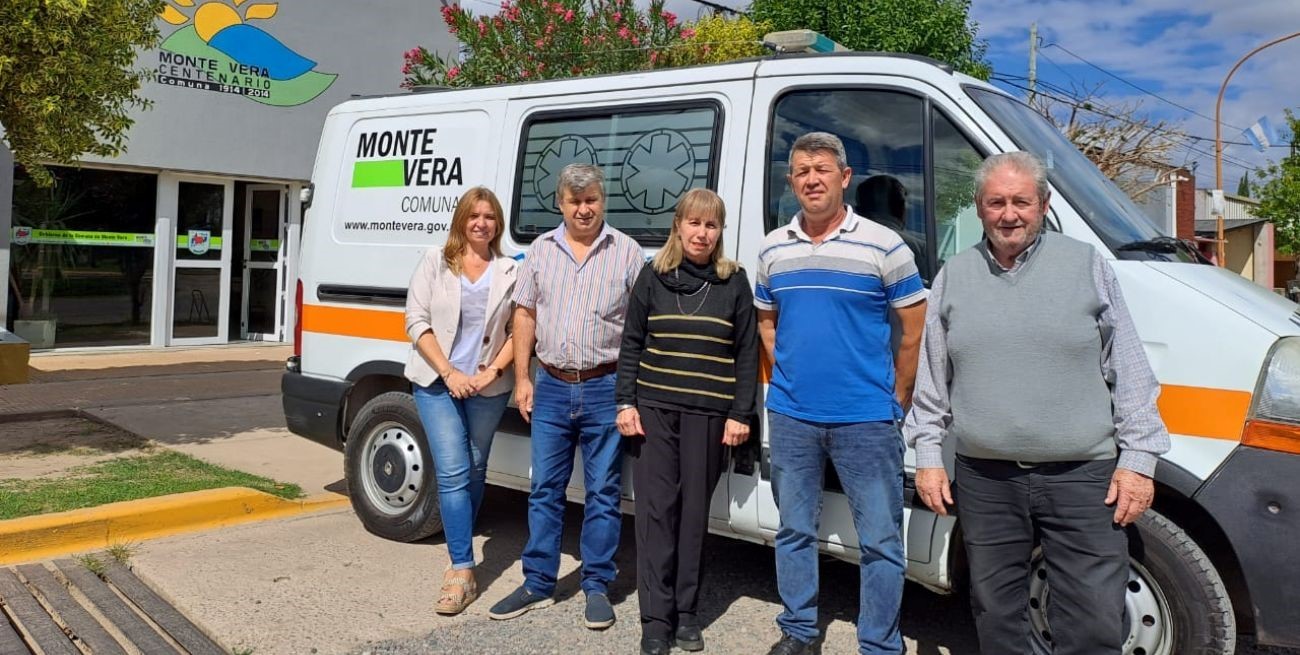 Monte Vera cuenta con ambulancia las 24 horas y unidad de traslado para personas con discapacidad