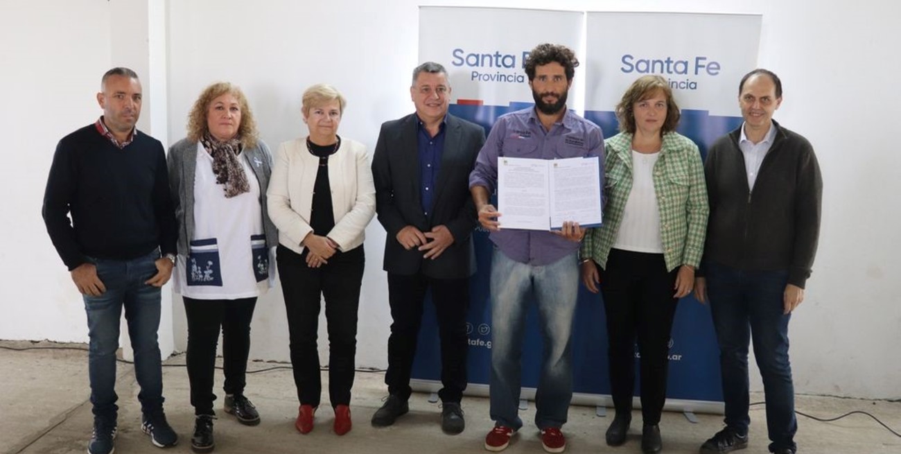 Sellan convenio para sumar un corredor productivo entre Bustinza y Totoras