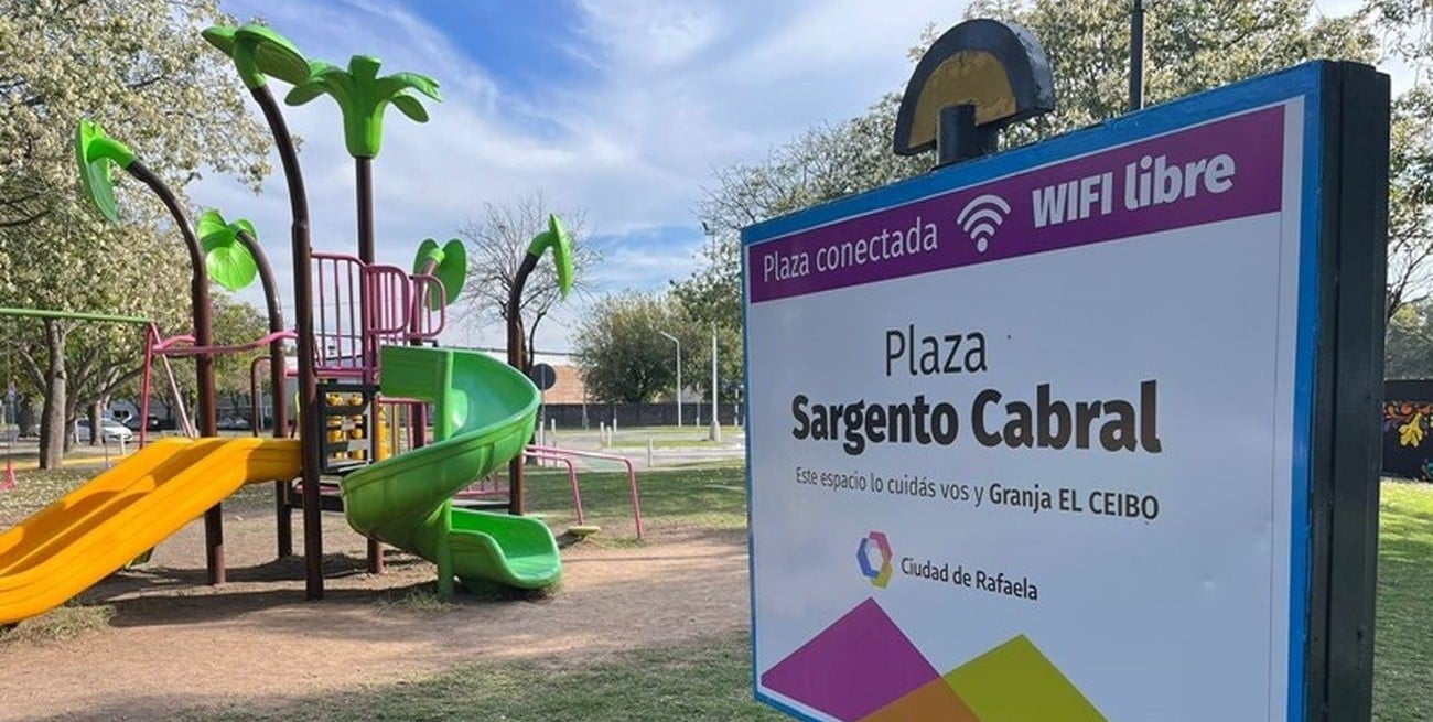 Comenzaron trabajos de arreglo de veredas en espacios públicos de Rafaela