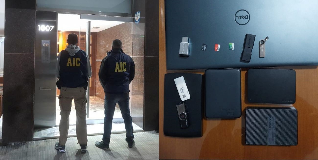 Un detenido en Rosario en el marco de una investigación nacional por abuso infantil