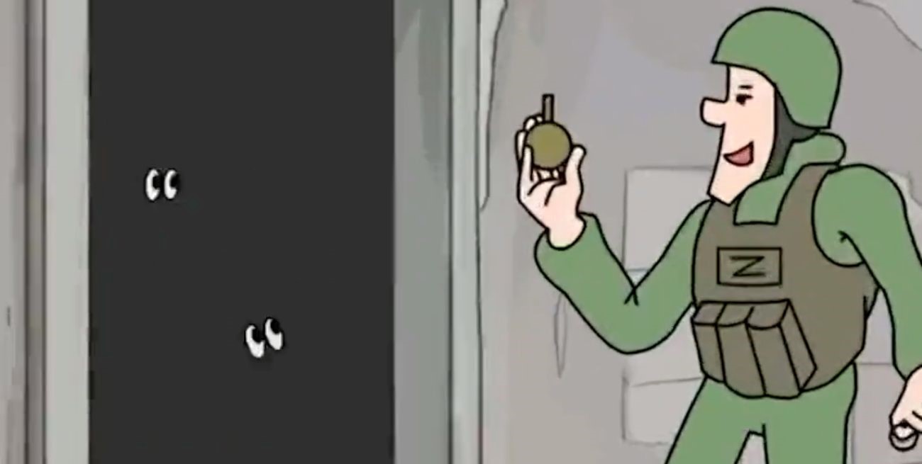 Polémico video animado en Rusia enseña cómo tomar un edificio y volver "sano y salvo"