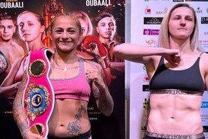 Dionicius y Lefebvre superaron el pesaje y este sábado pelearán por el título mundial Supergallo de la OMB.