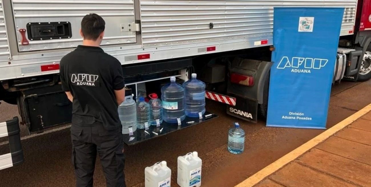 La Aduana decomisa cargamento récord de ketamina en la Triple Frontera