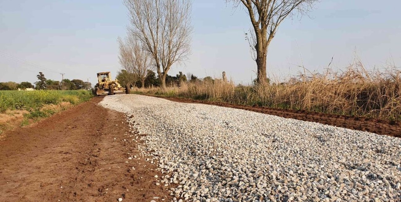 Este martes se inaugura la obra del programa “Caminos de la Ruralidad” en San Carlos Sud