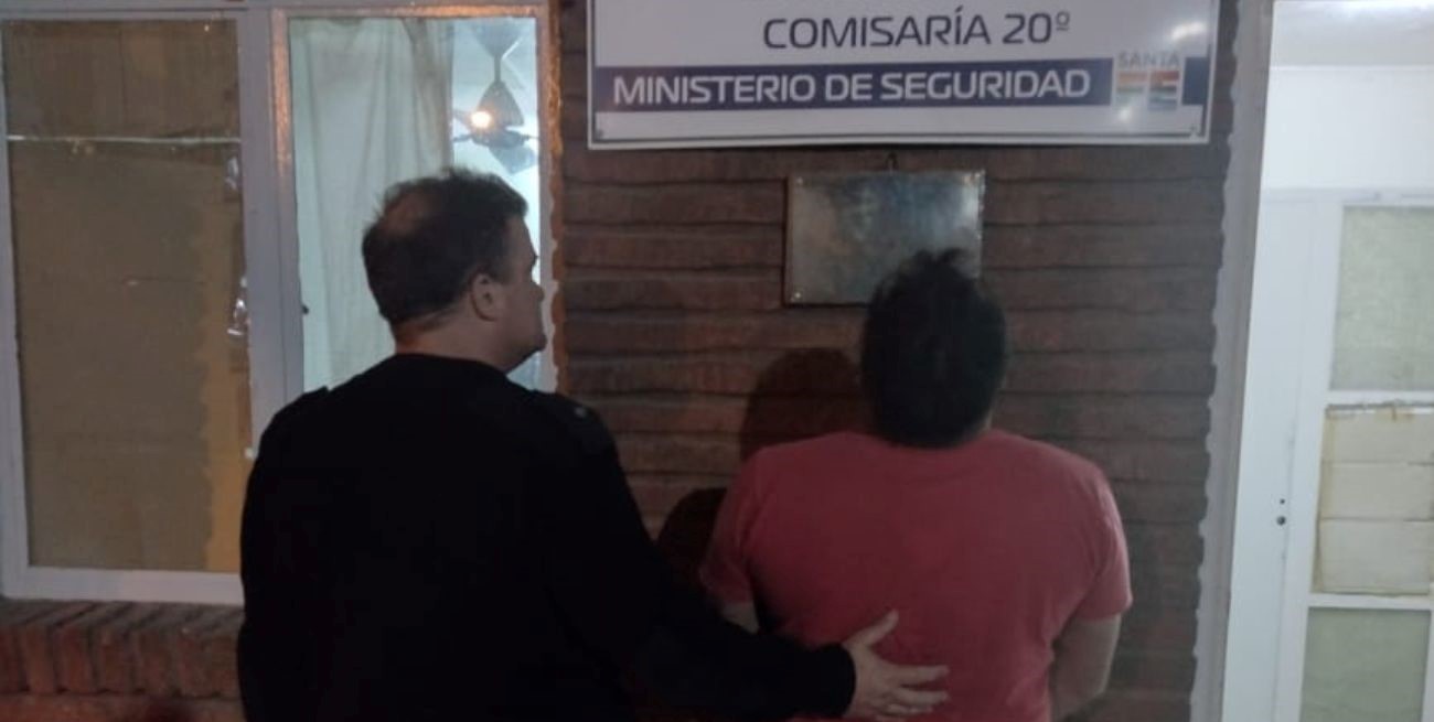 Atraparon a un ladrón de ladrillos