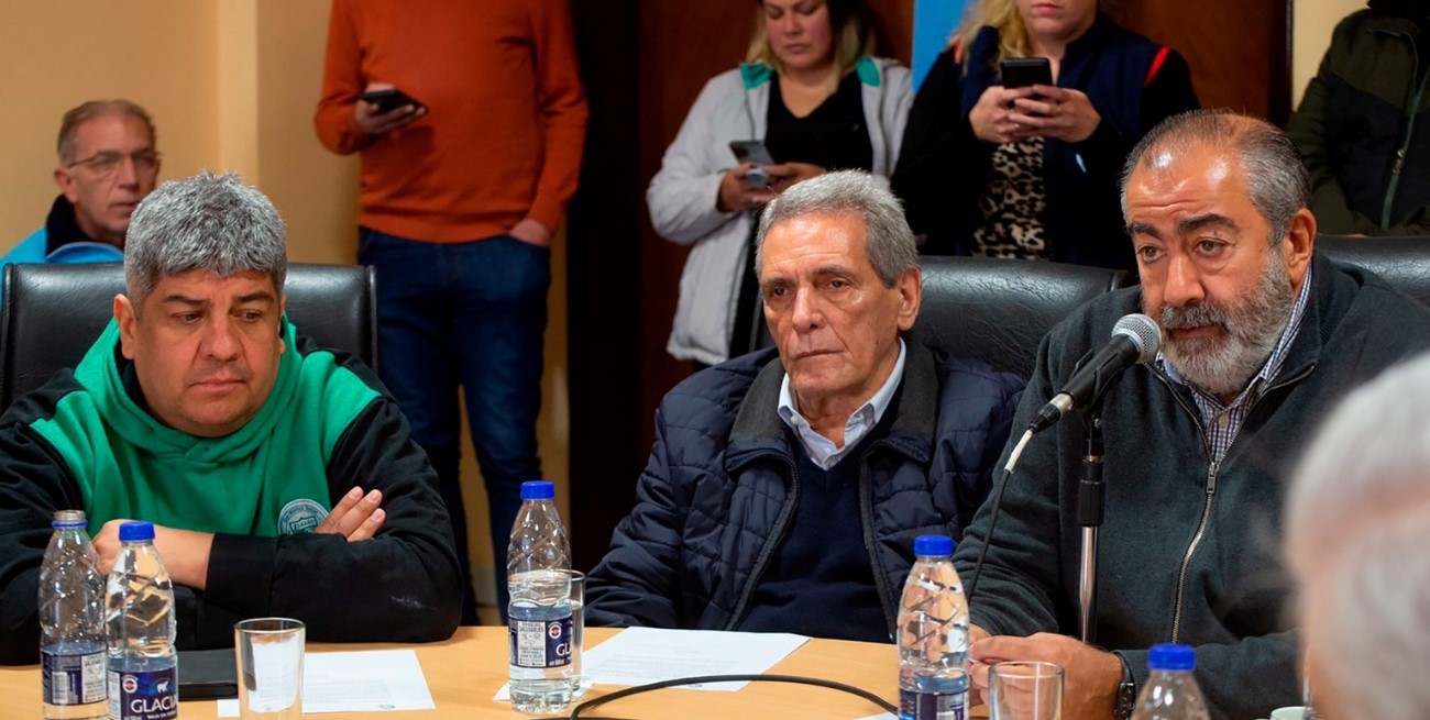 "Estamos a tiempo", el lema de la CGT para el acto de este martes en Obras