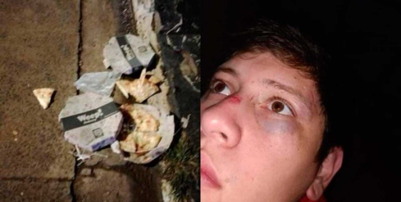 Video: campeón de artes marciales atacó a golpes a un delivery por haberle entregado tarde un pedido