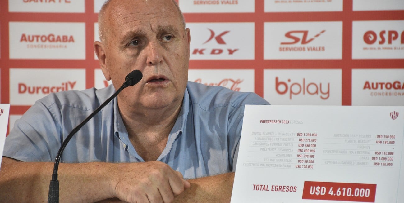 Luis Spahn: "Cuando finalice el mandato vamos a entregar un club totalmente saneado"