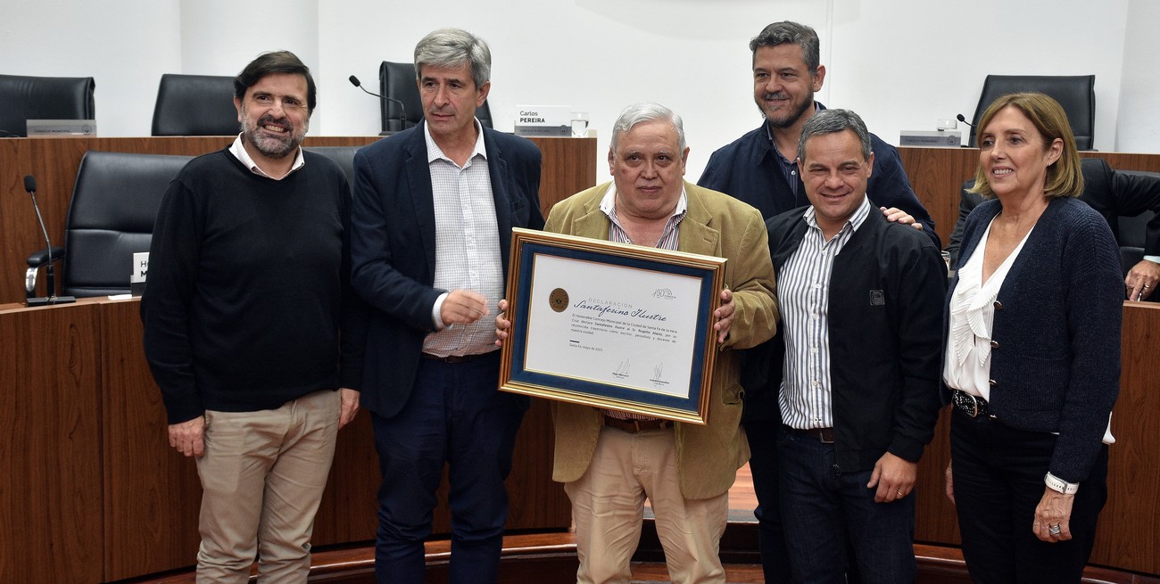 Rogelio Alaniz ya es Ciudadano Ilustre de Santa Fe