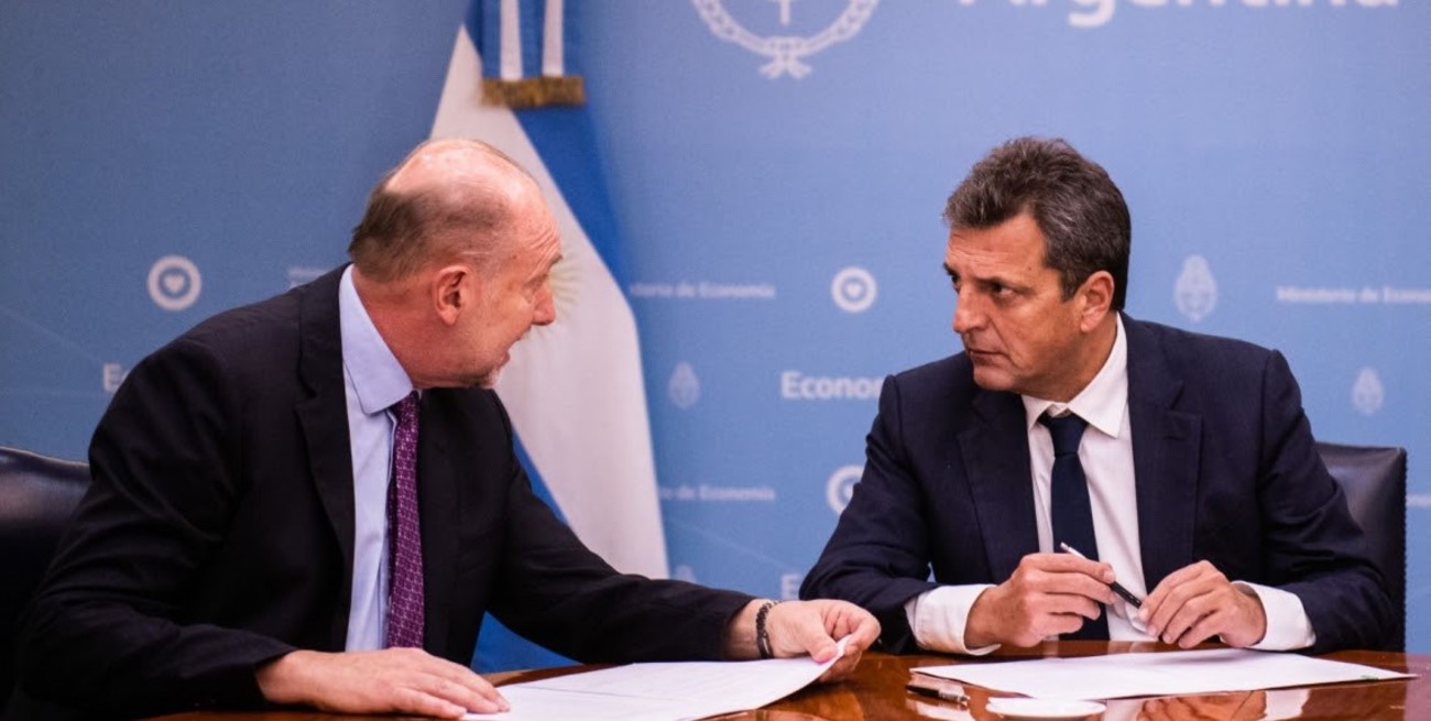 Perotti mantuvo una reunión de trabajo con Massa: los temas que trataron