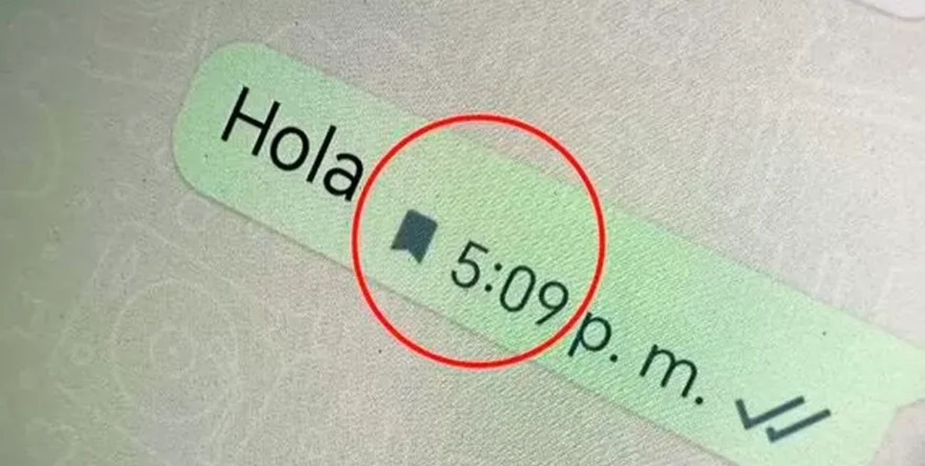 WhatsApp incorporó el ícono de la bandera en los mensajes ¿qué significa?