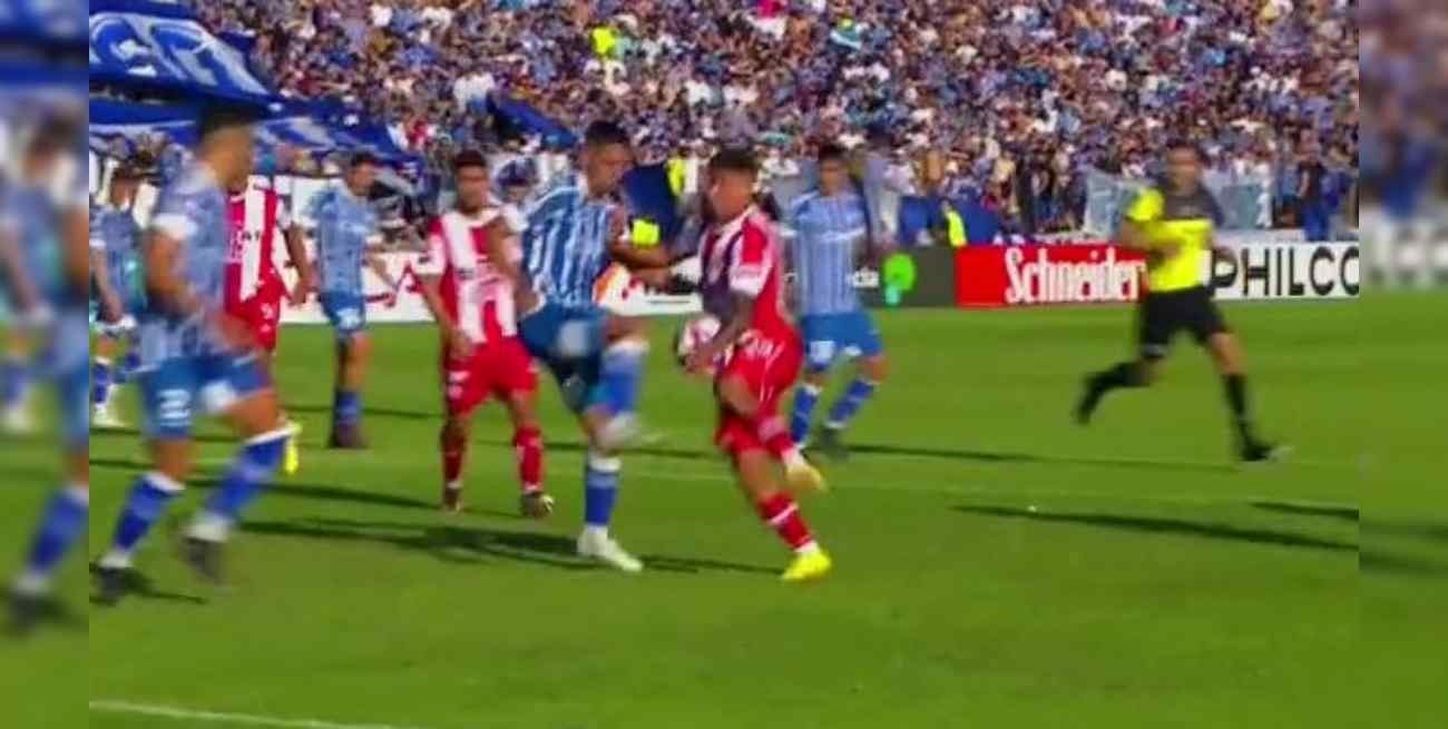 ¿Fue mano de Machuca?: así fue el gol anulado a Unión ante Godoy Cruz