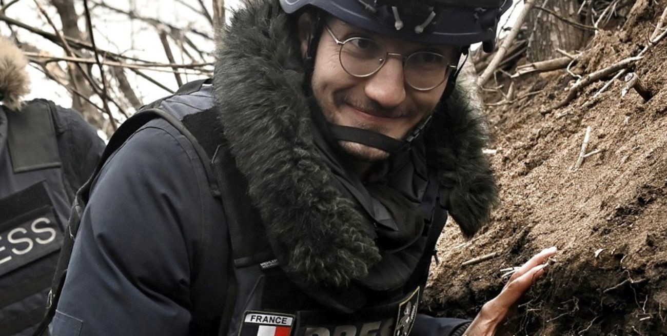 Murió un periodista francés durante un bombardeo en el este de Ucrania