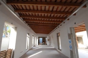 1850. Aproximadamente de ese año es la vivienda patrimonial, uno de los pocos ejemplos edilicios del período republicano que se conservan en la ciudad. Crédito: Mauricio Garín.