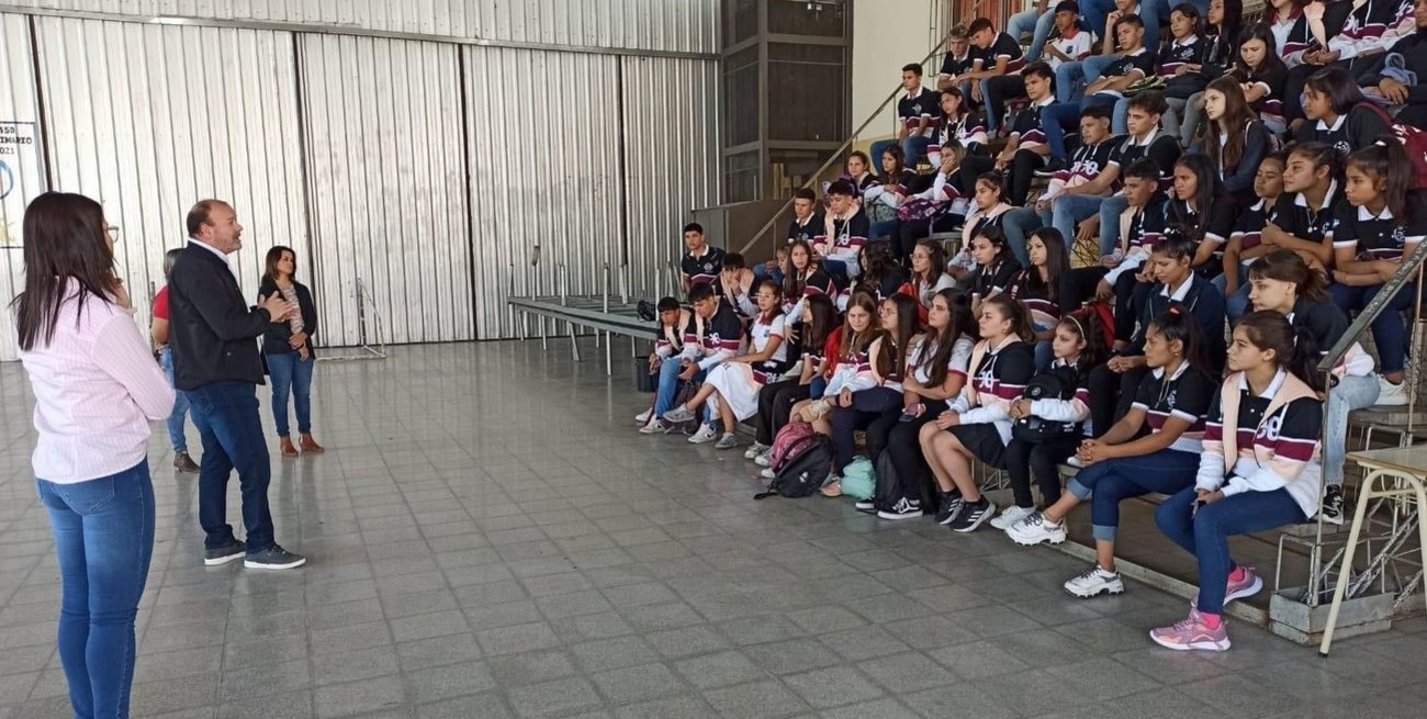 Villa Ocampo fue sede de la feria de las carreras “Elegí Tu Destino 2023”