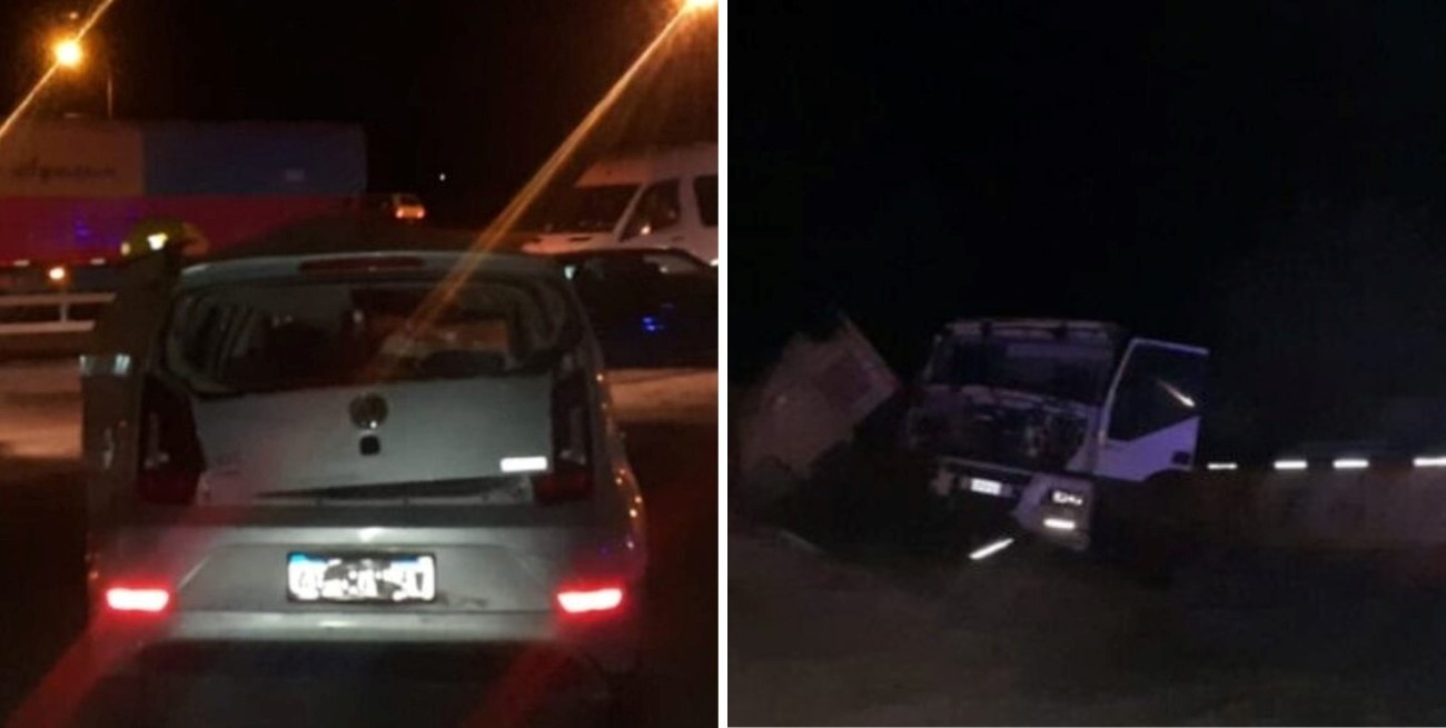 Choque fatal entre un auto y un camión en Progreso