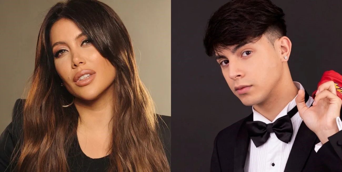 Se filtró una foto de Wanda Nara y Rusherking juntos en una fiesta