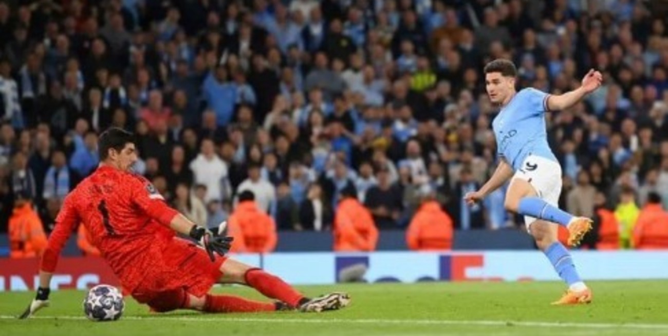 Video: Julián Álvarez sentenció el triunfo de Manchester City sobre Real Madrid