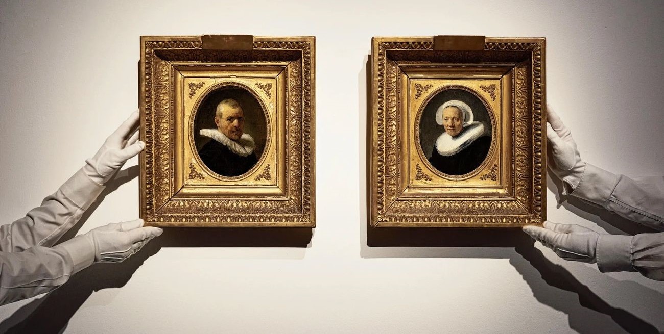 Encuentran dos Rembrandt desconocidos que serán subastados

