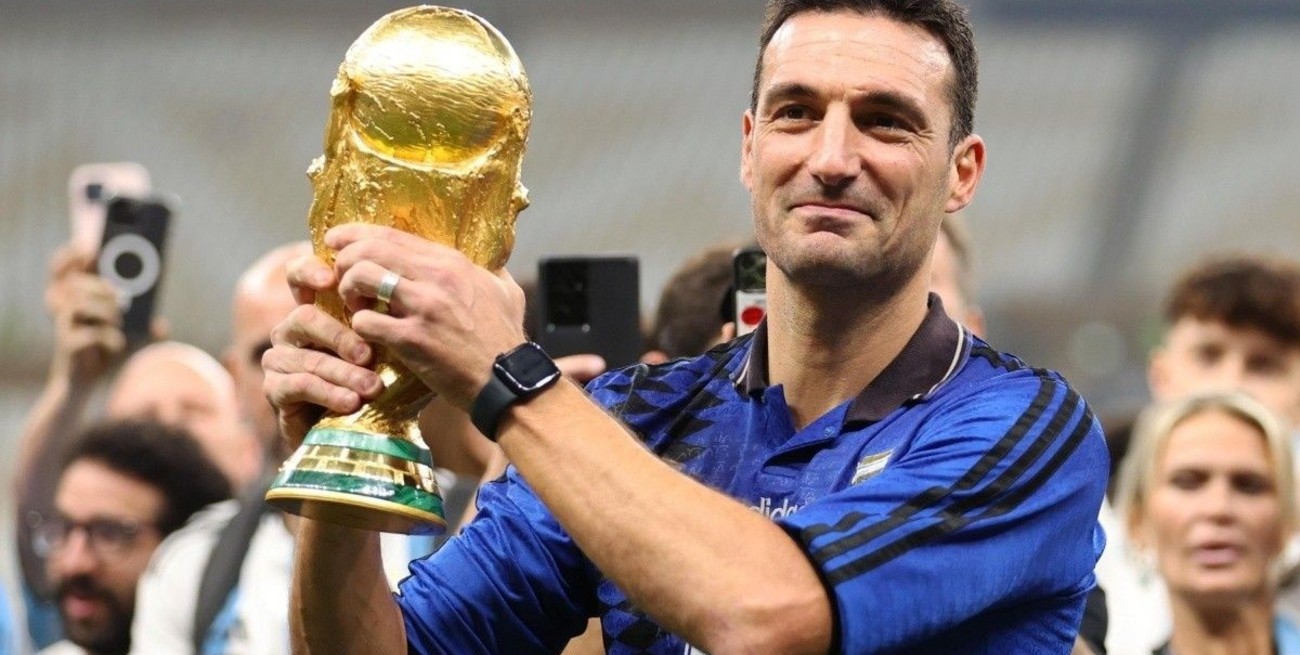 Inédito video de Lionel Scaloni explicando cómo le ganó la final a Francia en Qatar 2022