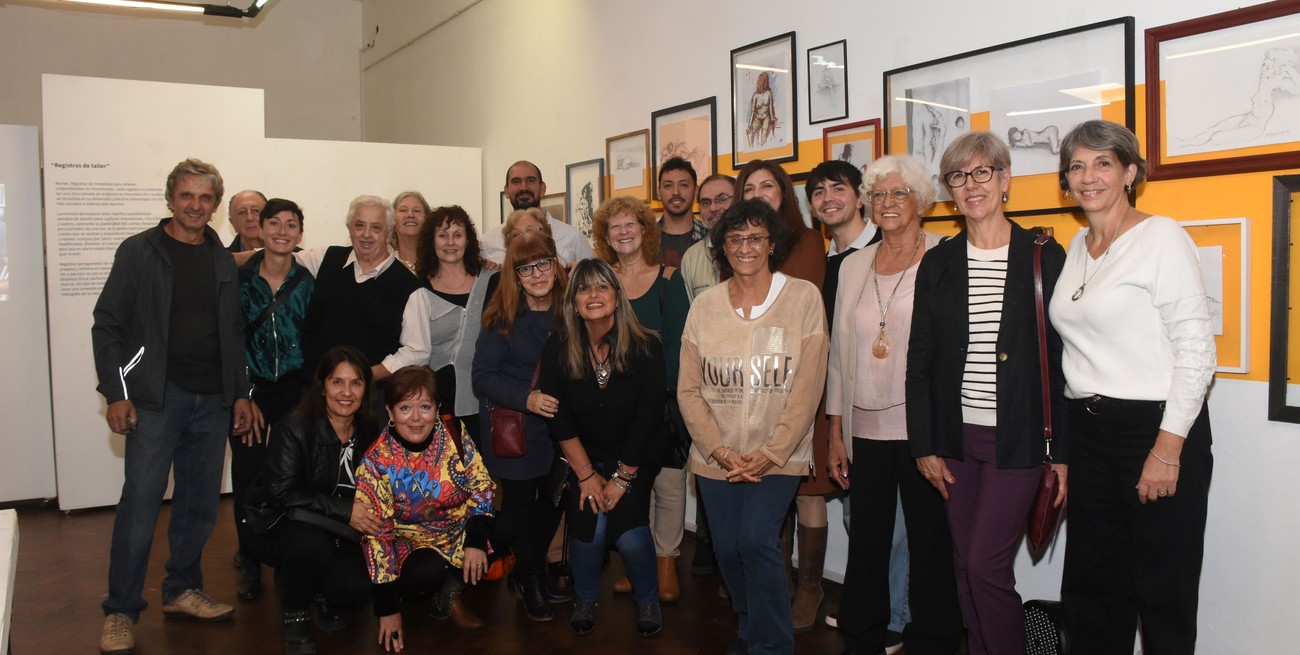 "Rastros: registros gráficos de taller" en la Asociación de Artistas Plásticos

