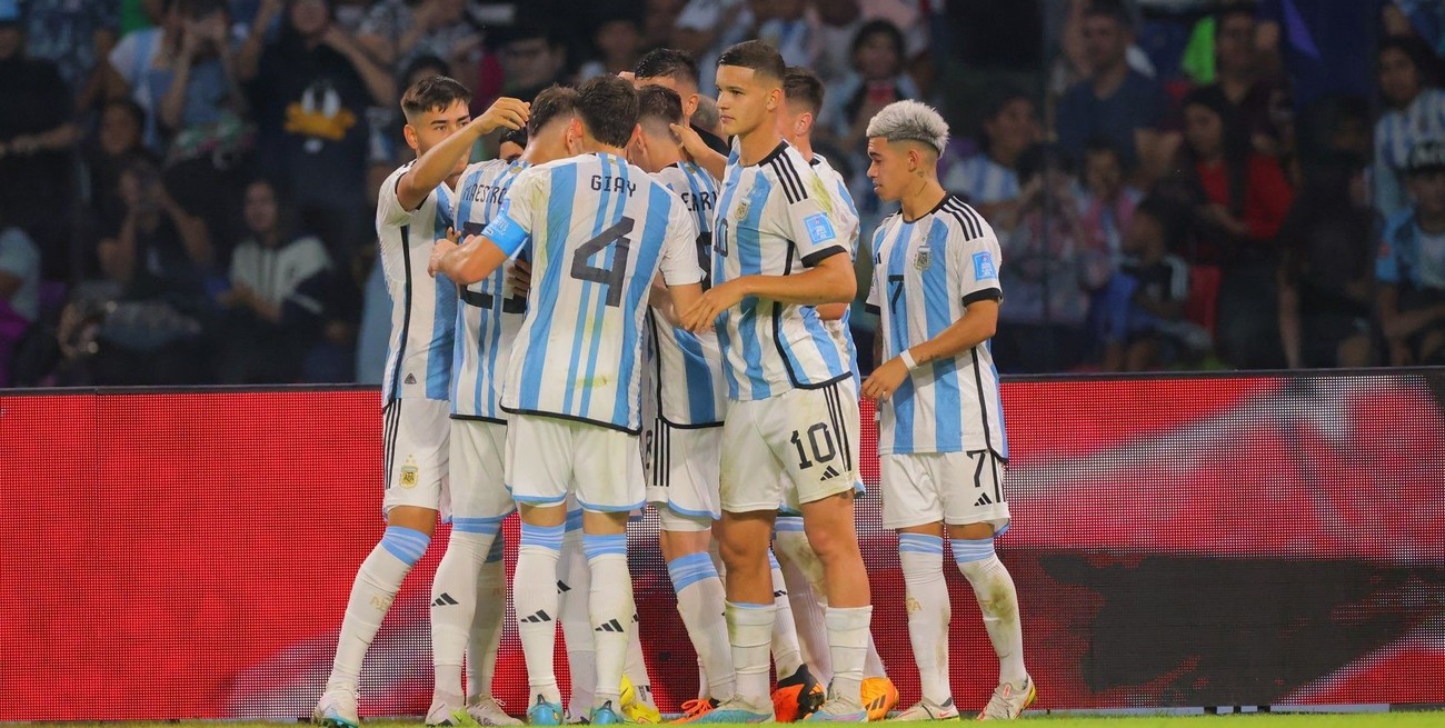 Mundial Sub 20: Argentina goleó a Guatemala y se clasificó a octavos de final