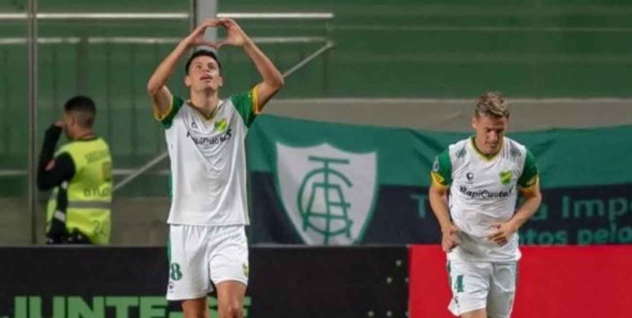 Récord argentino en Brasil: Defensa y Justicia le ganó a América Mineiro

