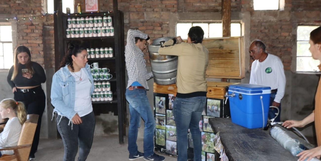 Casalegno y el lúpulo: un proyecto salvador que genera empleo y arraigo