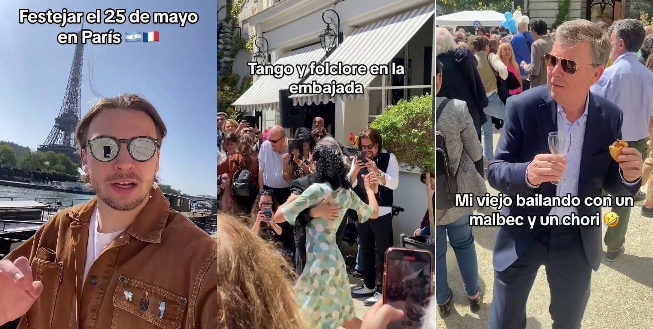 Tango, choripán y "Soy Sabalero": así se vivió el 25 de mayo en la embajada argentina en Francia