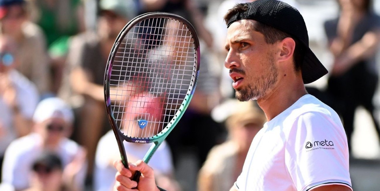 Batacazo de Pedro Cachín en Roland Garros: venció a Dominic Thiem en 5 sets