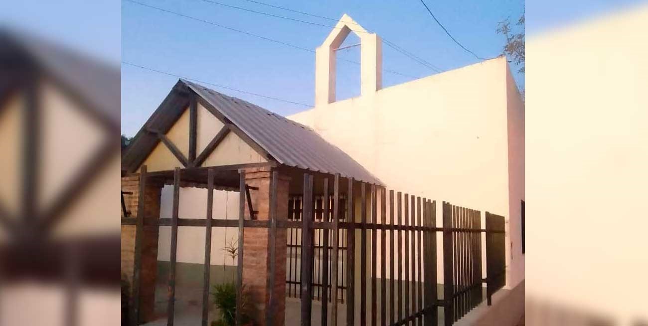 El colmo: robaron la campana de la capilla Santa María del Carmen de Laguna Paiva