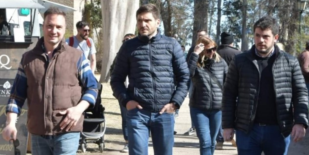 Pullaro, Enrico y Chiarella, como los "mosqueteros" de Alejandro Dumas