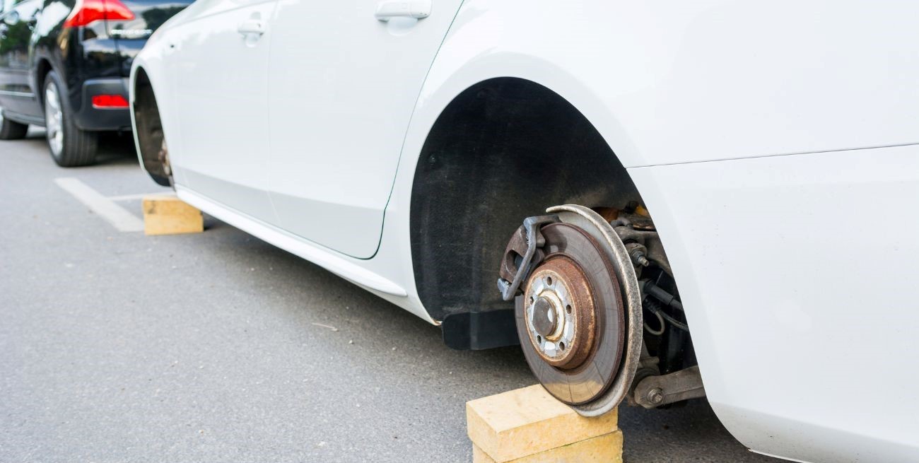 Los roba-ruedas siguen activos en Santa Fe